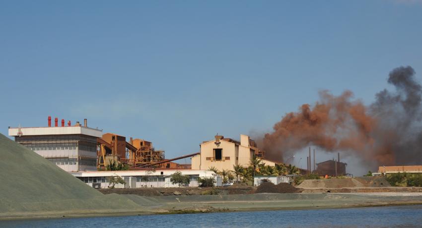 usine SLN Eramet pollution
