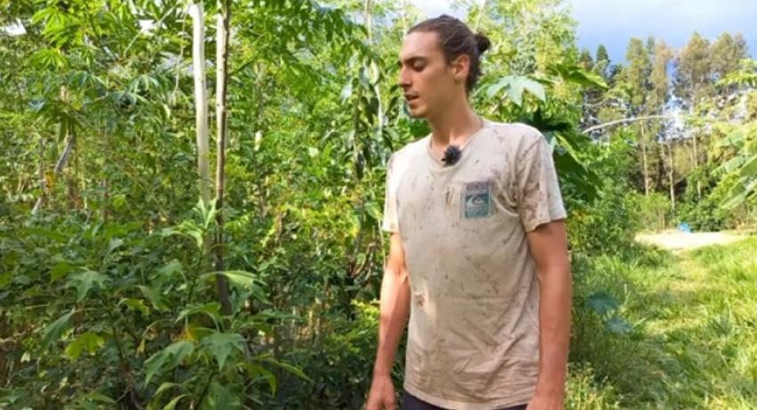 Jeff présente l'Agroforesterie